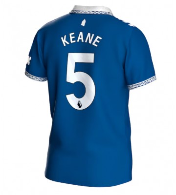 Everton Michael Keane #5 Hemmatröja 2023-24 Kortärmad